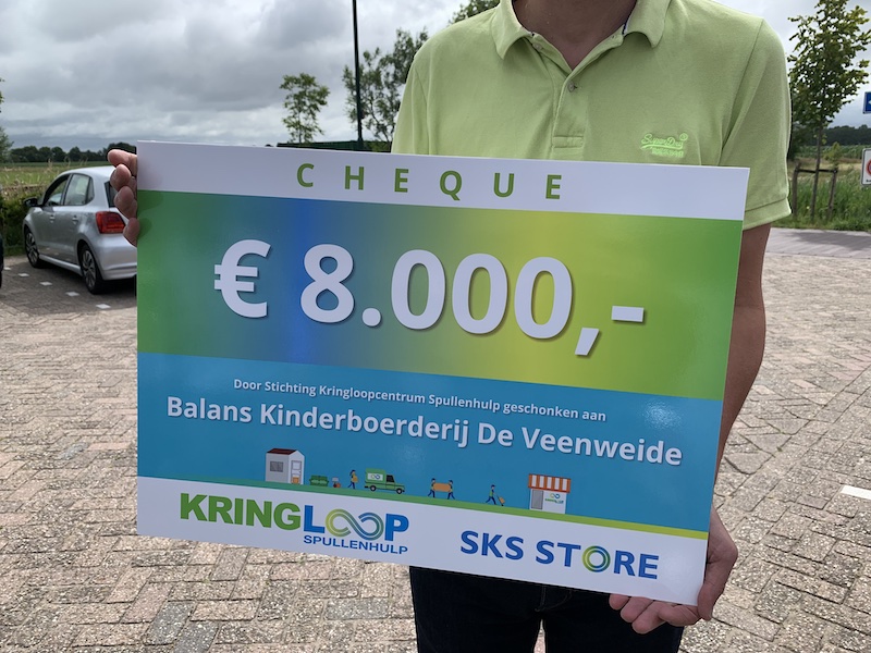 Balans Kinderboerderij De-Veen weide close-up | SKS Store